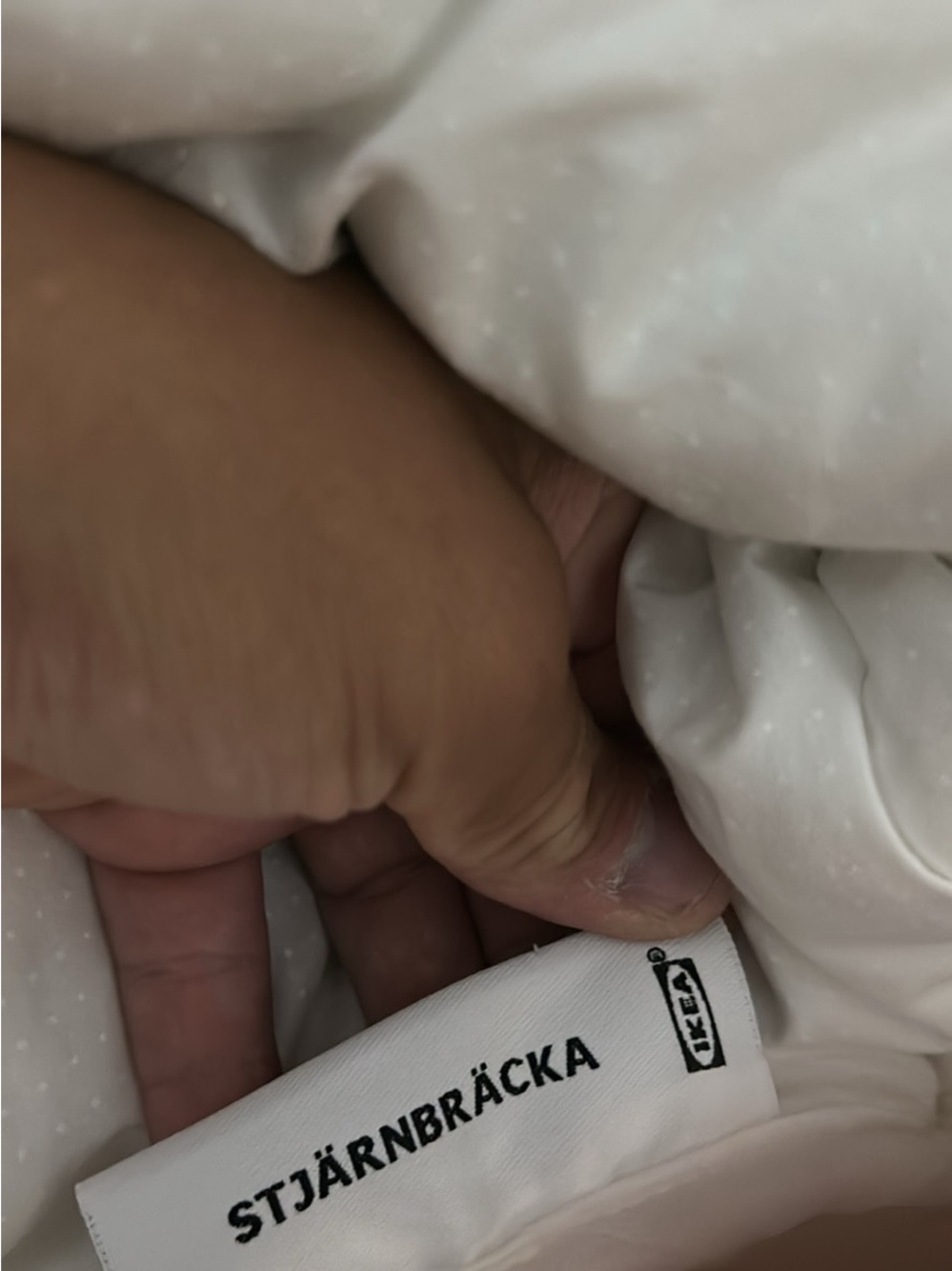 IKEA STJÄRNBRÄCKA White Comforter/Duvet